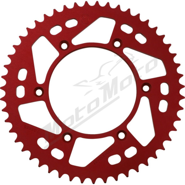 MOOSE OFFROAD HARD-PARTS Rear Aluminum Sprocket 51T Beta / Honda / Red Moto / Yamaha 125-498cc 13-21
