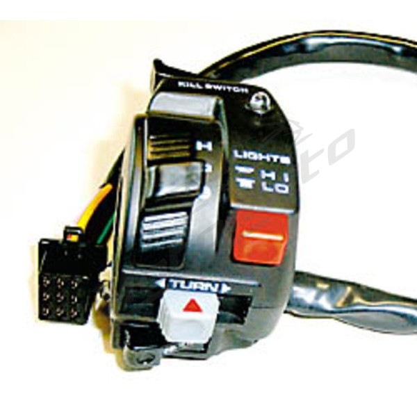 HIGHSIDER smart Switch Unit Universal, Honda Atv + Motorcycle, Left (1pc)