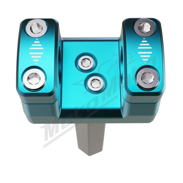 RJWC POWERSPORTS Steering Stem Reinforcement Blue Can Am DS / Maverick Turbo / Outlander / Renegade 400-1000cc 08-25