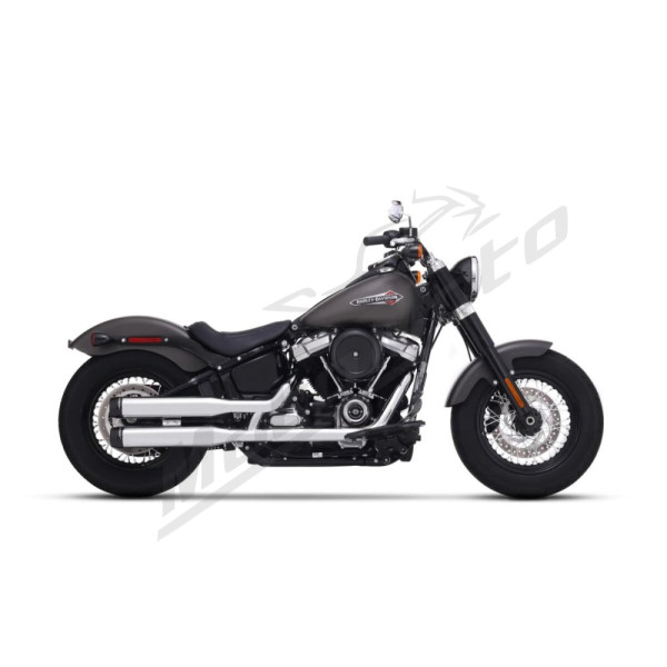 RINEHART RACING 500-1200 3.5" Muffler Slip-On Duals for Harley Davidson FLFB / FLFBS / FLSL / FXBB / FXBBS 1750-1923 18-24