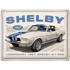 TIN SIGN SHELBY 1967 GT500 30x40 