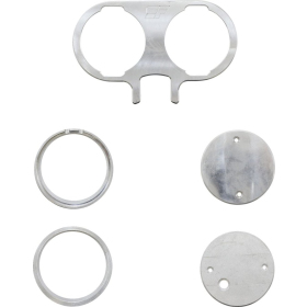 SLYFOX Duel Speedometer Housing And Mounting Kit. Harley Davidson FLD / FLHX / FXD / FXDX / XL / XLH / XR 883-1923 99-22