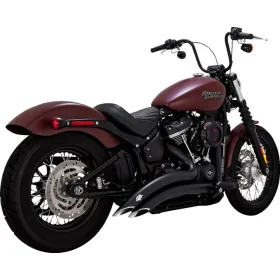 VANCE & HINES "Big Radius" išmetimo sistema Juoda Harley Davidson FLDE / FLSL / FXLRS / FXST 1750-1923cc 18-24