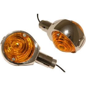 EMGO Euro Bar Universal 25.4mm End Lights 2pcs
