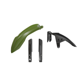 Racetech Front Plastics Set Yamaha Tenere 700 19-24 Green/Black