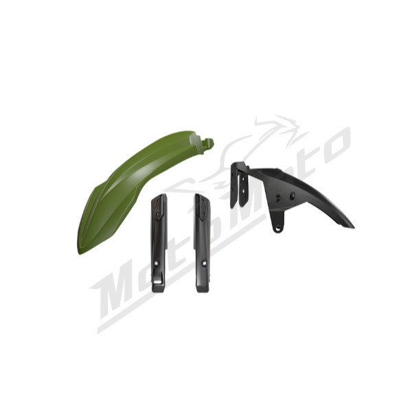Racetech Front Plastics Set Yamaha Tenere 700 19-24 Green/Black