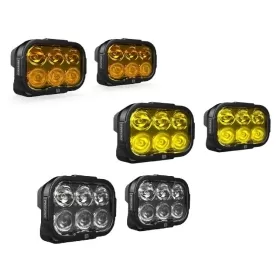 DENALI DialDim™ Kit DL6 Amber Lens  Aprilia / BMW / Ducati / Kove / KTM / Suzuki 390/1600 04-25 