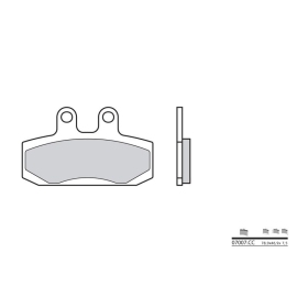 BREMBO Scooter Carbon Ceramic Brake pads HONDA SJ 50-100cc 1993-1999