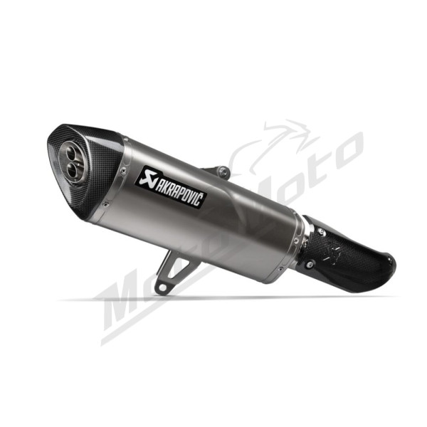 AKRAPOVIC Slip-On Nerūčijančio plieno / anglies pluošto Duslintuvas Yamaha LMW / XMAX 300 2025