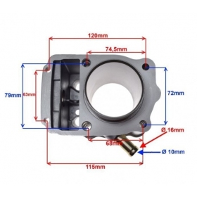 Cylinder kit MaxTuned ATV LC 200cc / Ø63 / PIN Ø15 4T