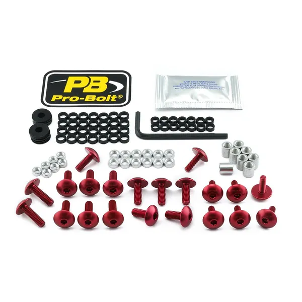PRO BOLT Aluminium Fairing Bolt Kit for Suzuki GSX-R 1000cc 12-16