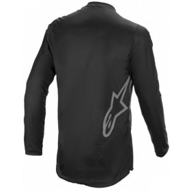 OFF ROAD Marškinėliai ALPINESTARS Fluid Graphite Juoda/Pilka