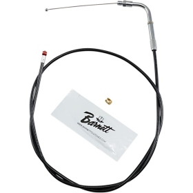 BARNETT Black Vinyl Throttle/Idle Cable Harley Davidson 1340cc 1990-1995