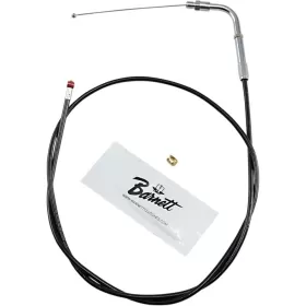 BARNETT Black Vinyl Throttle/Idle Cable Harley Davidson 1340cc 1990-1995