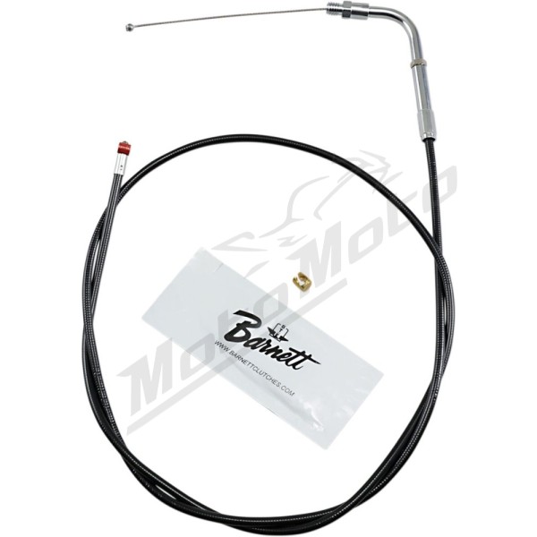 BARNETT Black Vinyl Throttle/Idle Cable Harley Davidson 1340cc 1990-1995