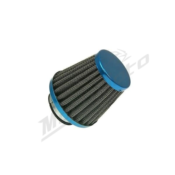 101 OCTANE sportinis universalus oro filtras mėlynas Ø38mm