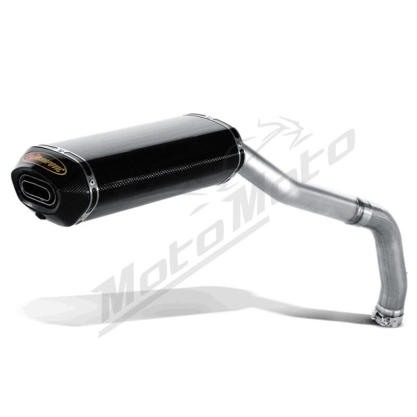 AKRAPOVIC Slip-On Anglies pluošto Duslintuvas Honda CBR 1000RR 06-07