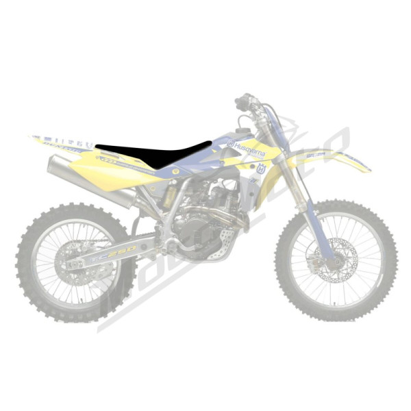 Blackbird Racing Pyramid Seat Cover Husqvarna CR / TC / TE / WR 125-510cc 05-13 Black