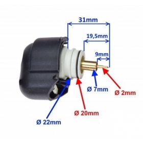 Electric choke APRILIA / GILERA / ITALJET / PIAGGIO / CHINESE GY6 / 139QMB / KINROAD / XT50QT-2 50 4T