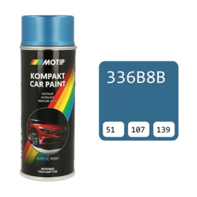 MOTIP Coloured paint 336B8B 400ml