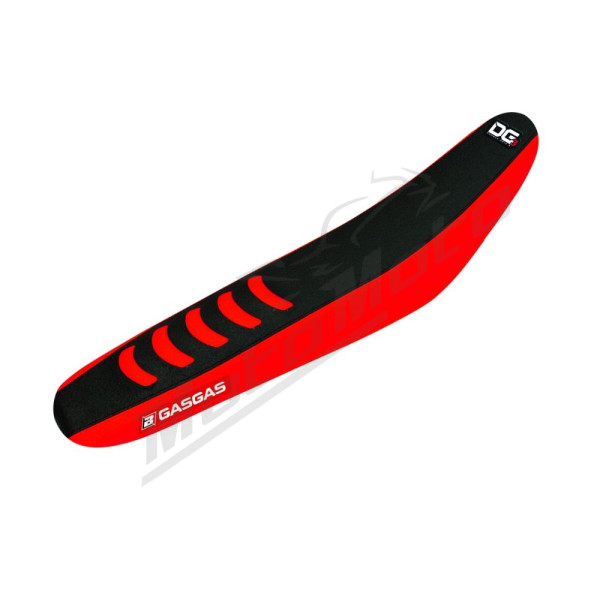 Blackbird Racing Double Grip 3 Seat Cover GasGas EC / EX / MC 125-450cc 21-23 Red/Black