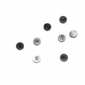 TOURMAX Valve Shims Ø25mm - Set of 2 Each In Different Thicknesses HONDA CB / YAMAHA FJ / VMX / XJ / XJR / XT / XVZ 350-1300cc 1979-2003