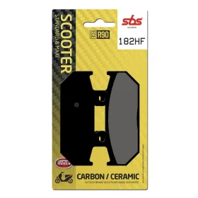 SBS HF Street Ceramic Brake Pads Rear 182HF Suzuki AN 400-650 02-19