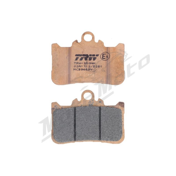TRW Brake pads front Honda / Kawasaki 125-900 22-25