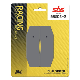 SBS DS Racing 950DS-2 Dual Sintered Brake Pads NISSIN 4 PISTON RACING CALIPER