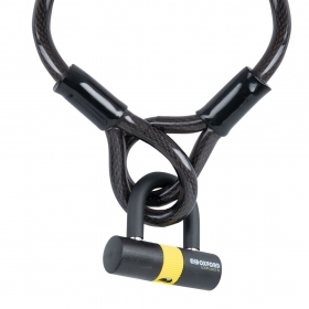 Oxford Loop Lock15 Cable Lock + Mini Shackle 15x2000mm