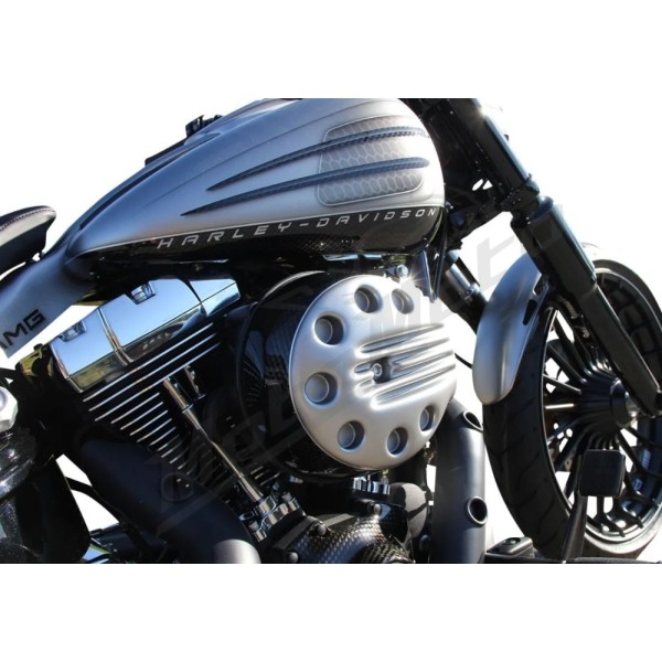 CULT WERK Air Filter Cover Slotted Harley Davidson FXSB 1690-1800cc 2014-2017