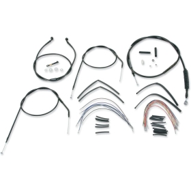 BURLY BRAND Ape Hangers handlebars Cables / Lines Extension Kit Harley Davidson XL 883-1200cc 1997-2003