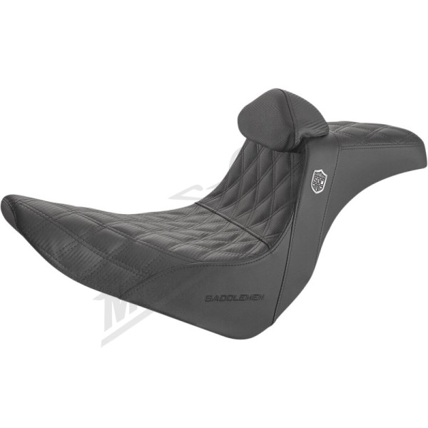 SADDLEMEN Pro Series SDC Performance Grip Seat Harley Davidson FLSB / FXLRS / FXLRST 1750-1923cc 18-25