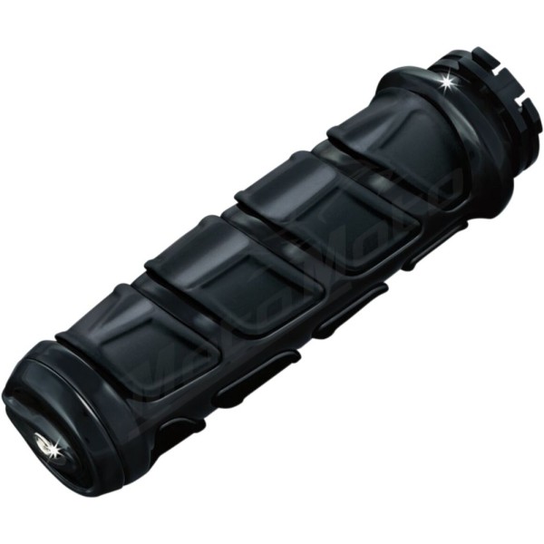 KURYAKYN Kinetic Black Grips Ø25.4mm Harley Davidson / Kawaski / Suzuki / Victory / Yamaha 650/1900 91-25 