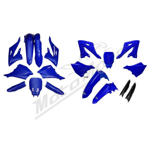 UFO Plastikų kompl. su šakių apsaugomis Yamaha YZ 125-250 22-26