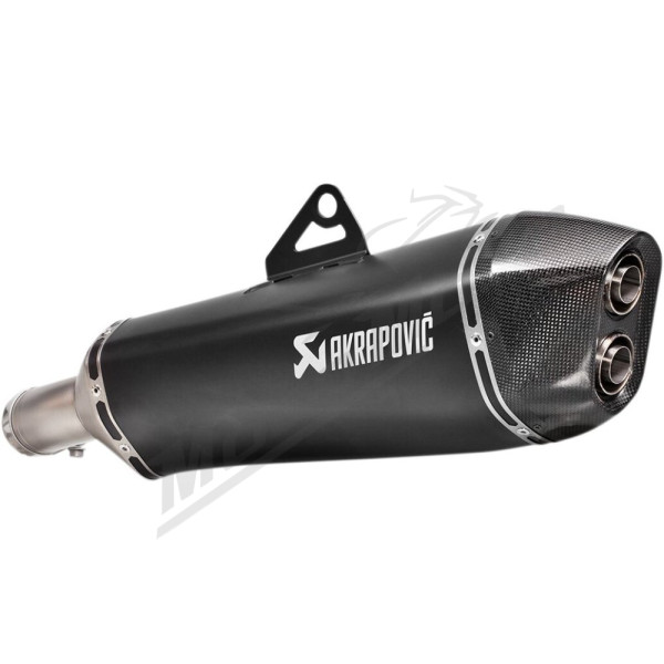 AKRAPOVIC Slip-On Line Muffler Carbon Fiber / Titanium BMW F 650-800GS 08-17