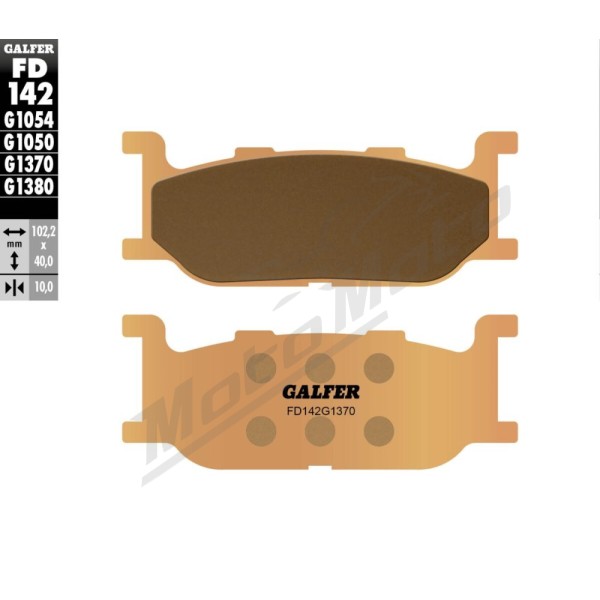 GALFER HH Sintered Brake Pads CF Moto / Yamaha 250-1600cc 92-23
