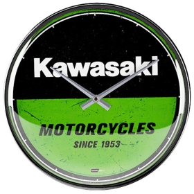 WALL CLOCK KAWASAKI MOTORCYCLE SINCE 1953