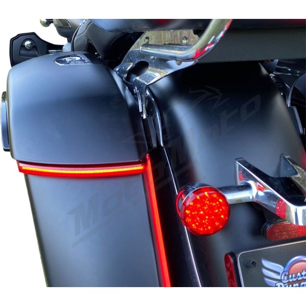 CUSTOM DYNAMICS LED Saddle Bag Lights Indian CHALLENGER / CHIEFTAIN / ROADMASTER 1768-1890cc 20-24
