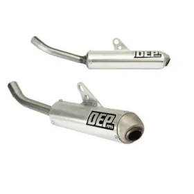 DEP PIPES Short  Aluminum / Steel muffler Yamaha YZ 125 02-21