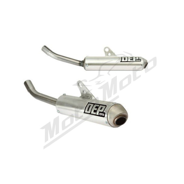 DEP PIPES Short  Aluminum / Steel muffler Yamaha YZ 125 02-21