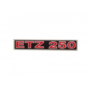 Šoninių plastikų lipdukai "ETZ250" 10vnt.