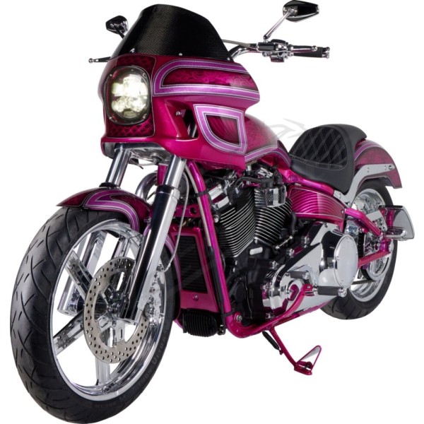 CUSTOM DYNAMICS 5-3/4" ProBEAM® LED Headlamp Harley Davidson FLSTSB / FLSTSE 883-1800cc 81-24