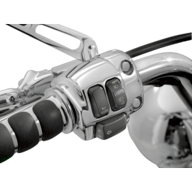 KURYAKYN Chrome Switch Housing Harley Davidson FLHR / FLHRC / FLSTS / XL 883-1800 96-13
