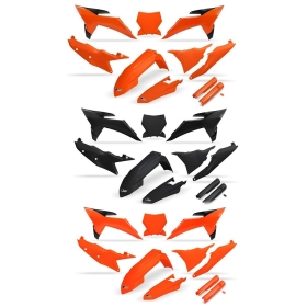 UFO Full Plastics Kit with Fork Guards KTM SX / SX-F 125-450 25-26