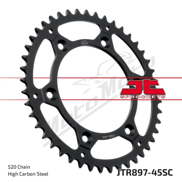 JT Rear Sprocket JTR897.45SC Husaberg / Husqvarna / KTM 200-890cc 90-22