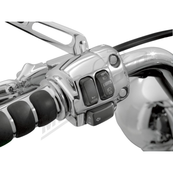 KURYAKYN Chrome Switch Housing Harley Davidson FLHR / FLHRC / FLSTS / XL 883-1800 96-13