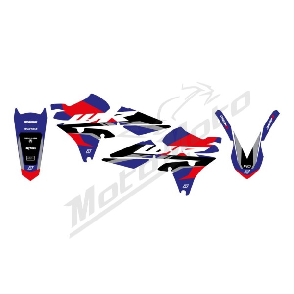 BLACKBIRD RACING Dream 5 grafikų komplektas Yamaha WR 250-450cc 15-19