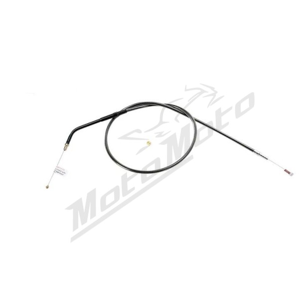 MAGNUM SHIELDING Black Pearl Braided Idle Cable Harley Davidson XL / XR 883/1200 07-22 76cm