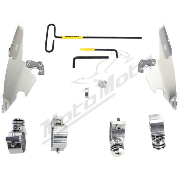 MEMPHIS SHADES HD Batwing Fairing Trigger-Lock Mounting Kit Harley Davidson XL 1200 11-19